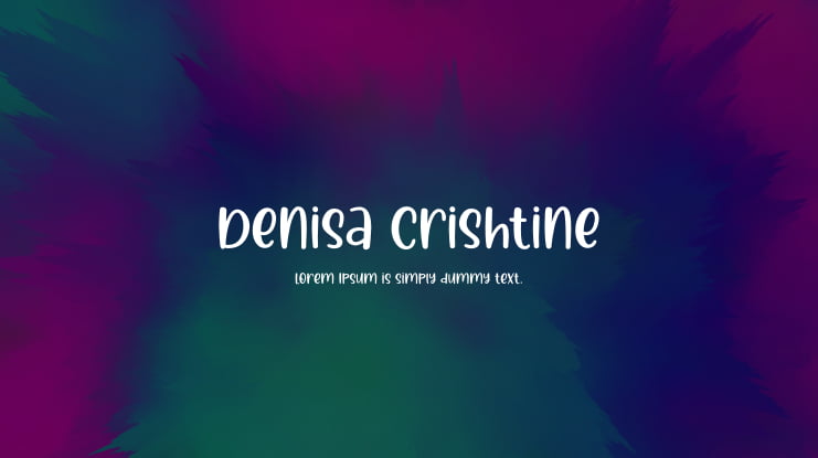 Denisa Crishtine Font