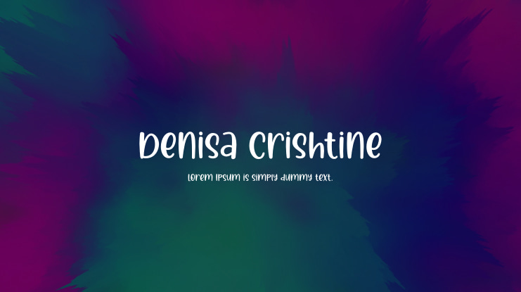 Denisa Crishtine Font