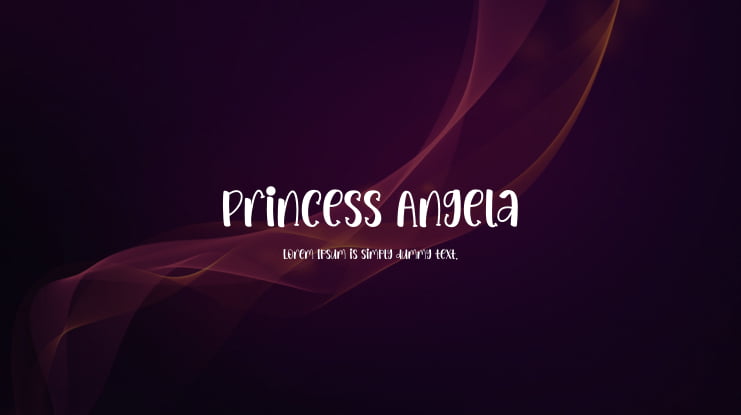 Princess Angela Font