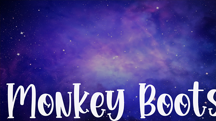 Monkey Boots Font