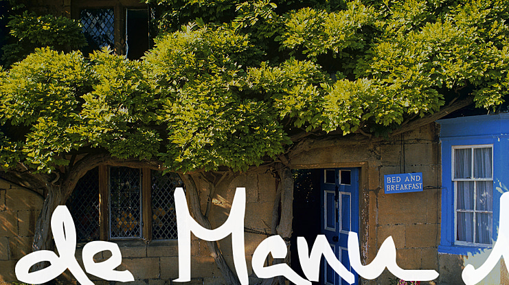 De Manu 1 Font Family