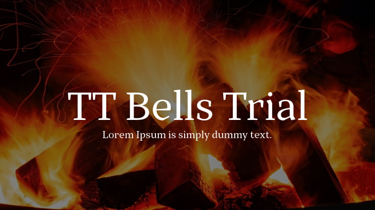 TT Bells Trial Font Family