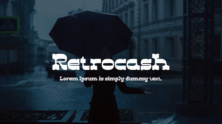 Retrocash Font