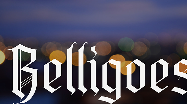 Belligoes Font