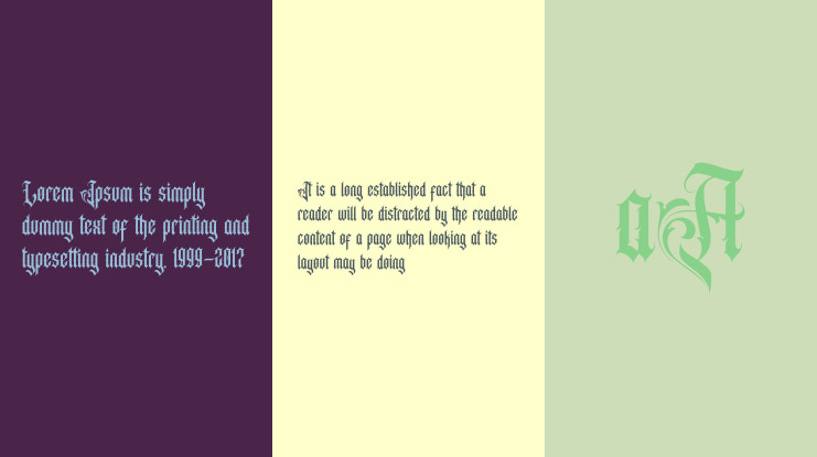 Acinonyx Jubatus Personal Use O Font