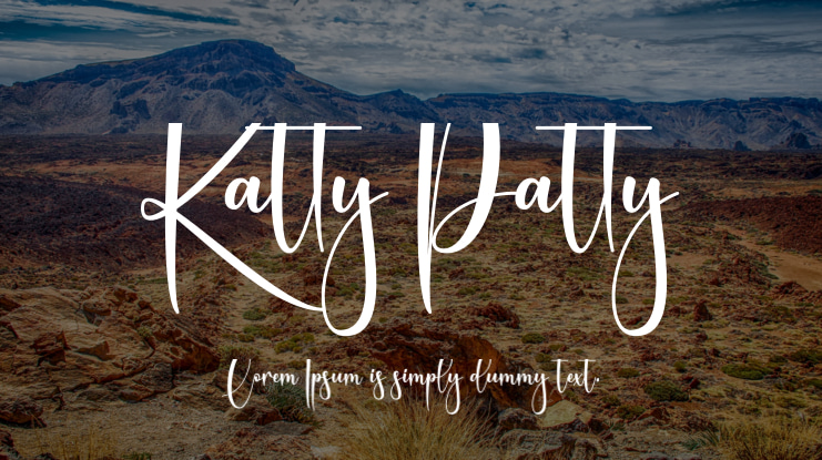 Katty Patty Font