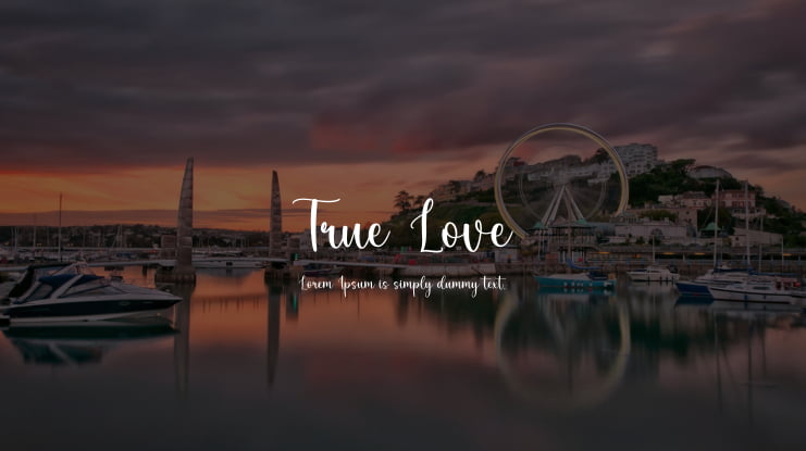 True Love Font