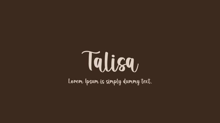 Talisa Font