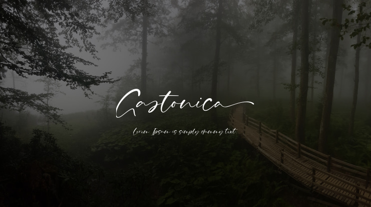 Gastonica Font