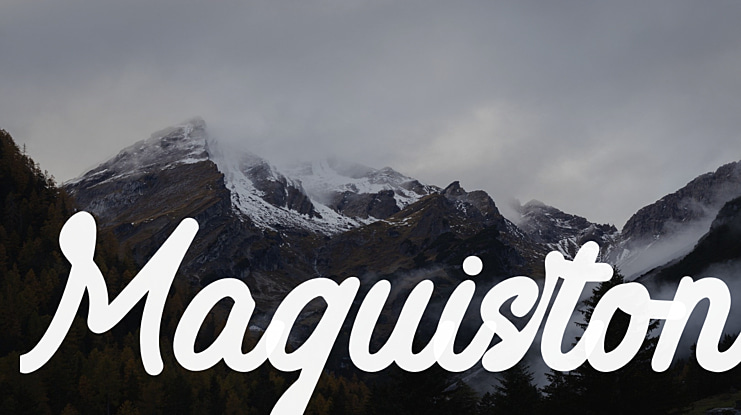 Maguiston Font