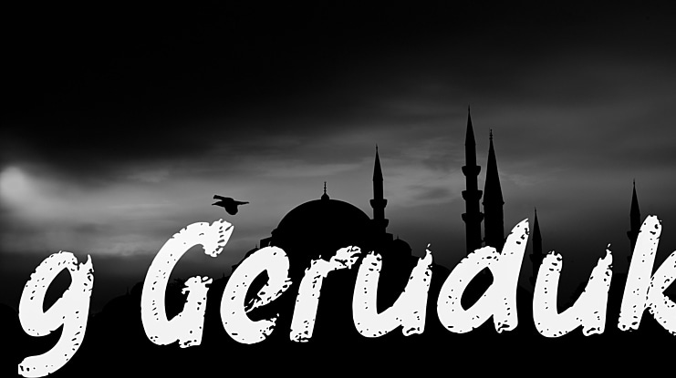 g Geruduk Font