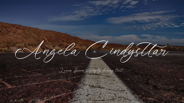 Angela Cindysttar Font