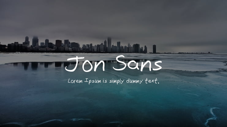 Jon Sans Font