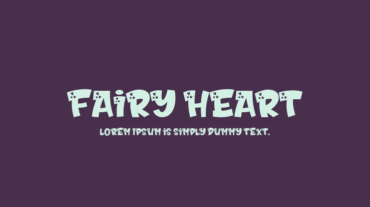 Fairy Heart Font