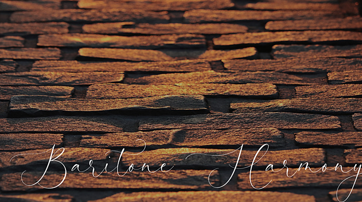 Baritone Harmony Font