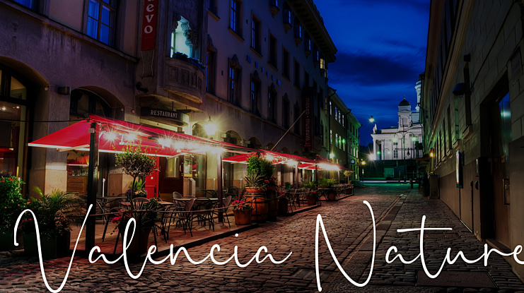 Valencia Nature Font