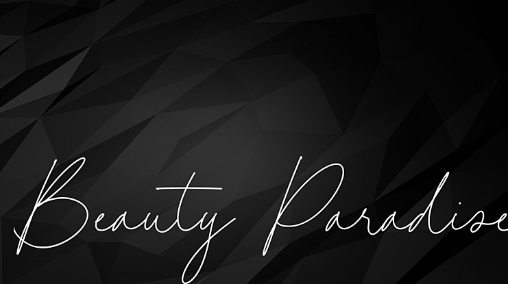 Beauty Paradise Font