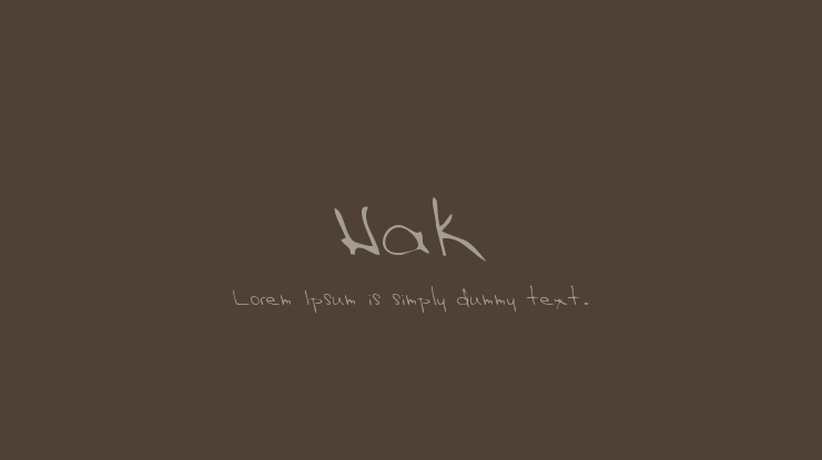 Hak Font