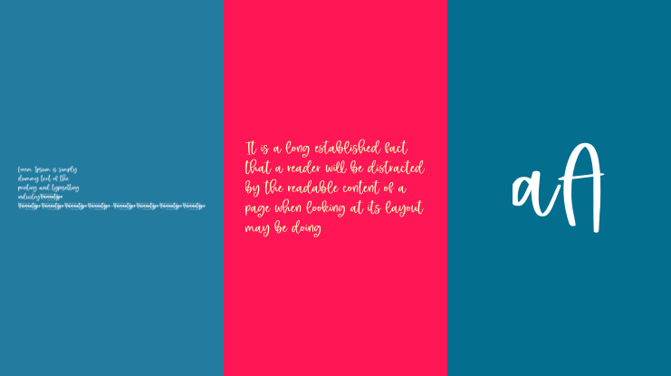 White Birds Personal Use Font