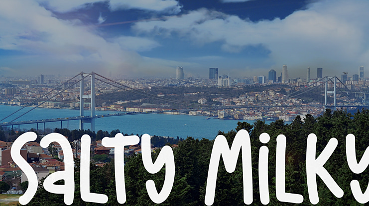 Salty Milky Font