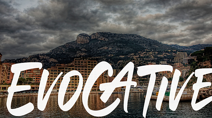 Evocative Font