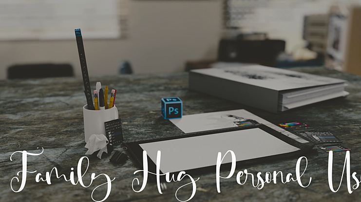 Family Hug Personal Use Font