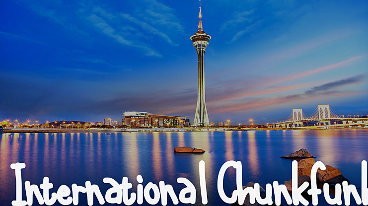 International Chunkfunk Font