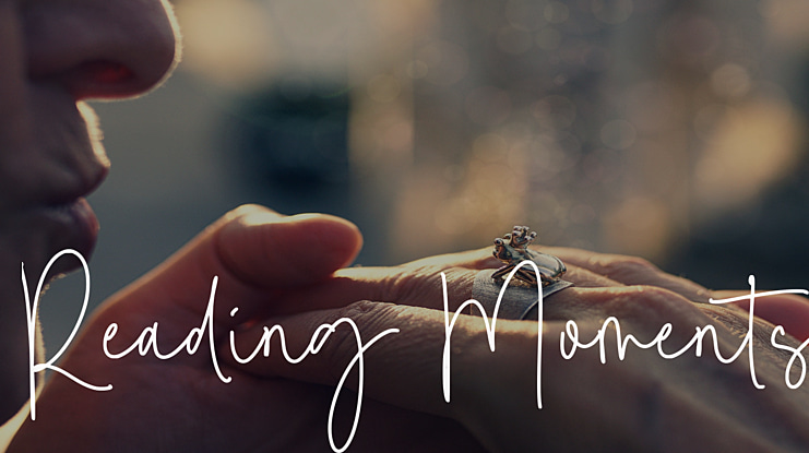 Reading Moments Font