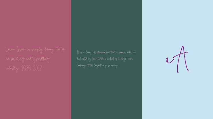 Reading Moments Font