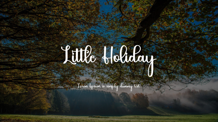Little Holiday Font