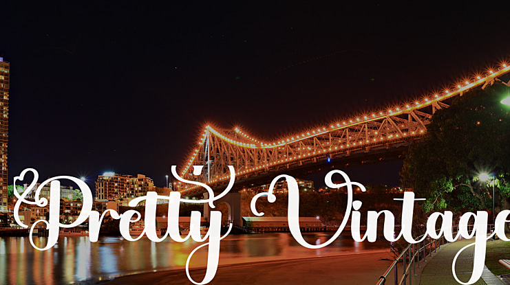 Pretty Vintage Font