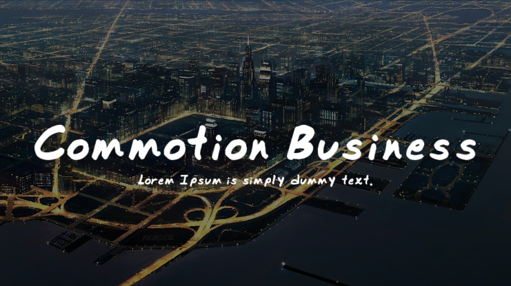 Commotion Business Font