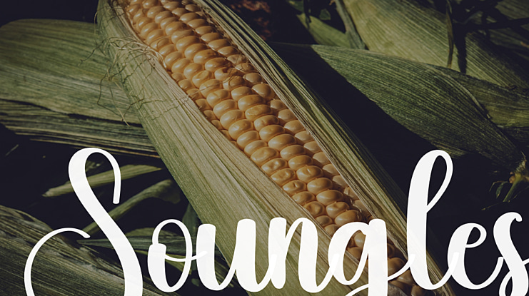 Soungles Font