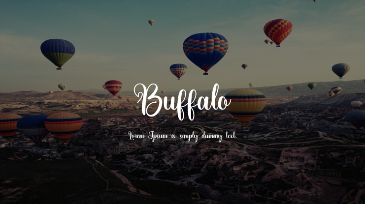 Buffalo Font
