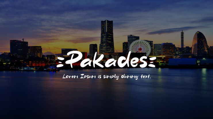 Pakades Font