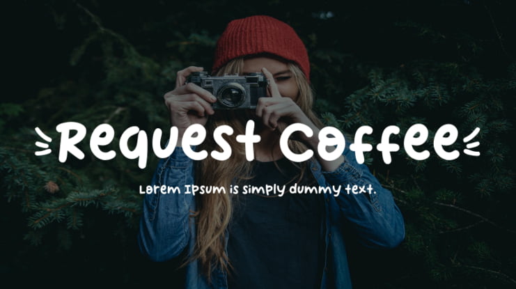 Request Coffee Font
