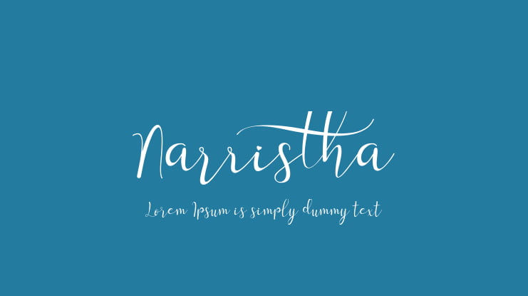 Narristha Font