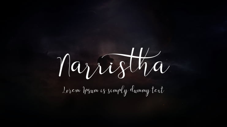Narristha Font