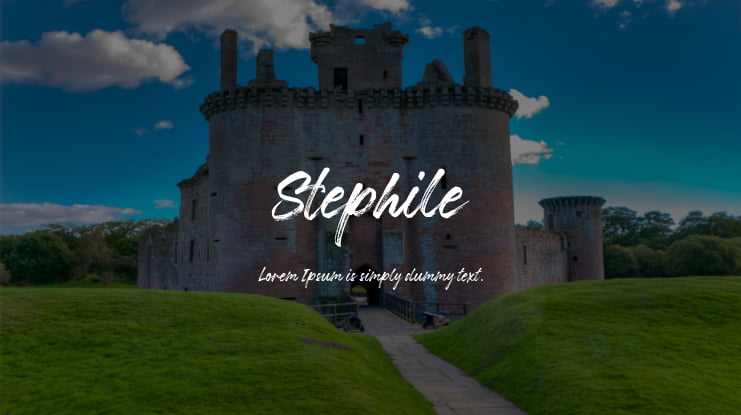 Stephile Font