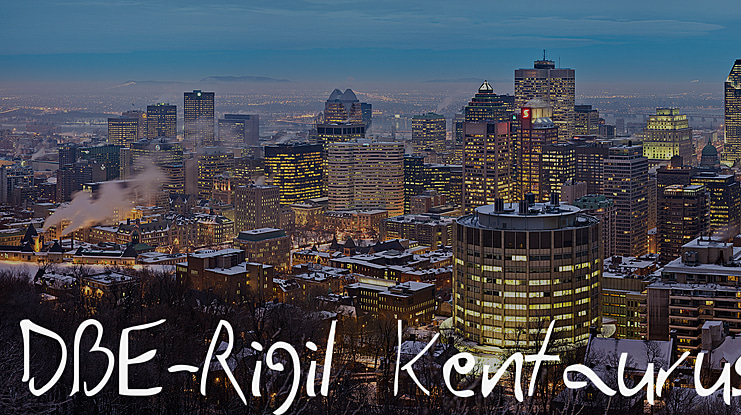 DBE-Rigil Kentaurus Font Family