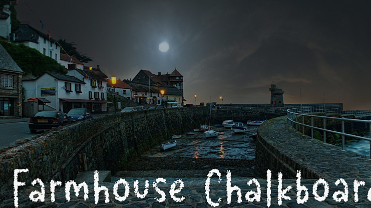 Farmhouse Chalkboard Font