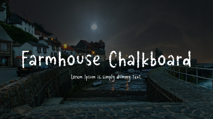 Farmhouse Chalkboard Font
