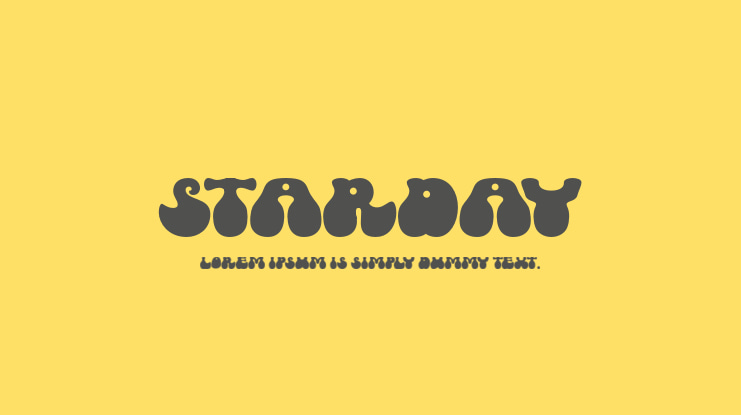 Starday Font