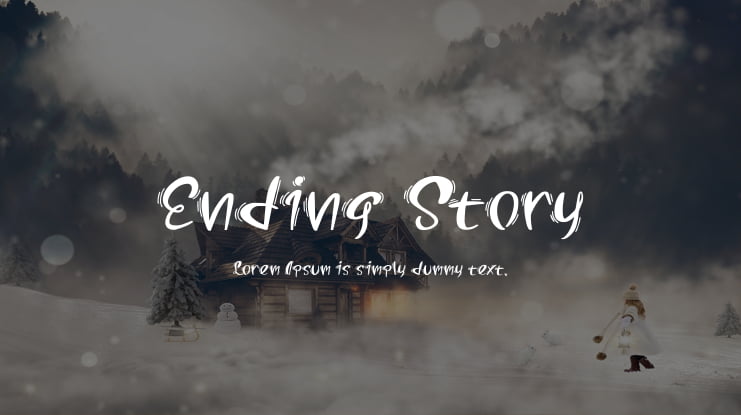 Ending Story Font