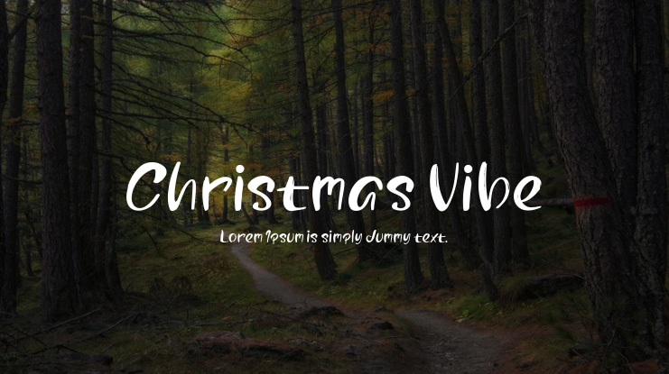 Christmas Vibe Font
