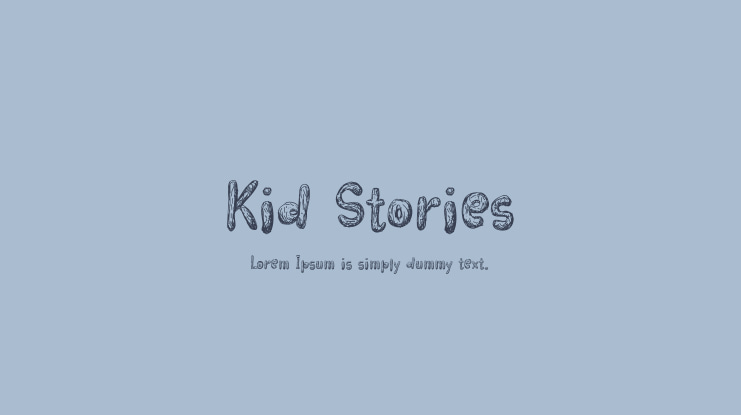 Kid Stories Font