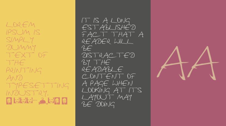 Douglas Adams Hand Font