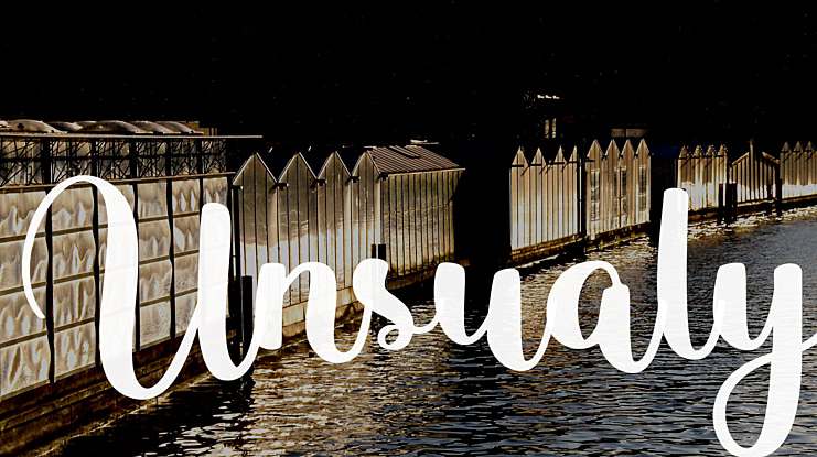 Unsualy Font