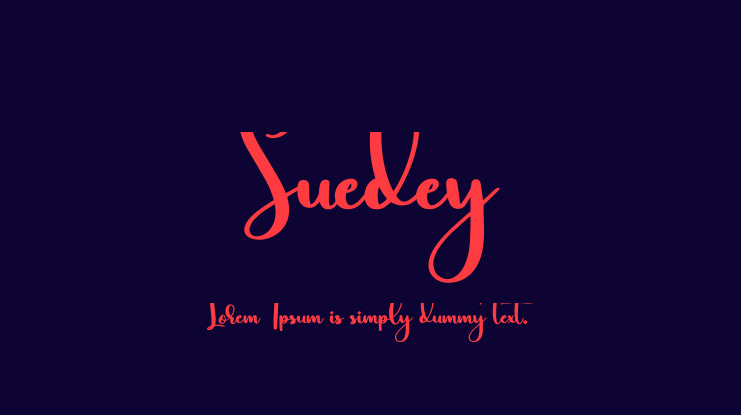 Suedey Font