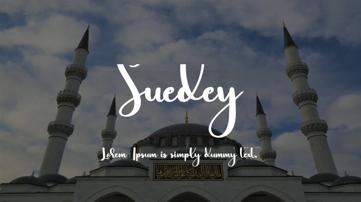 Suedey Font